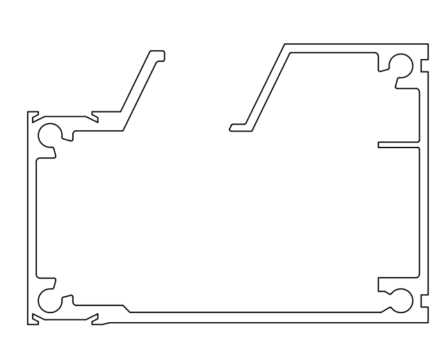 鋁型材定制開模電動(dòng)平移門鋁型材-工業(yè)鋁型材4